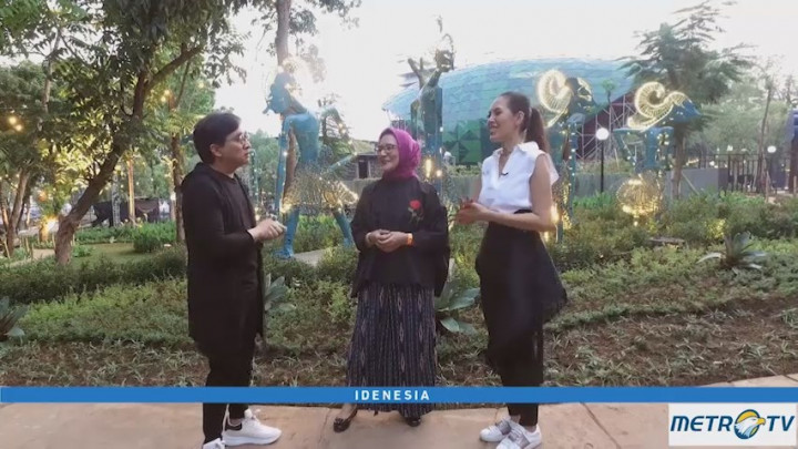 Taman Indonesia Kaya Dibalut Budaya Indonesia dengan Desain Modern