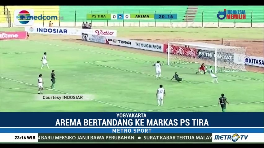 Arema Menang Tipis atas PS Tira