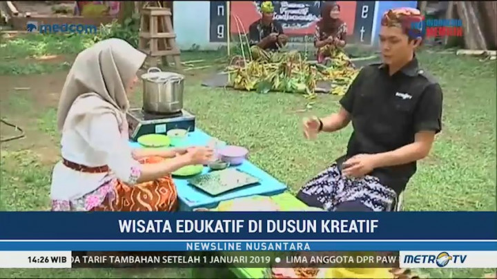Wisata Edukatif di Dusun Kreatif
