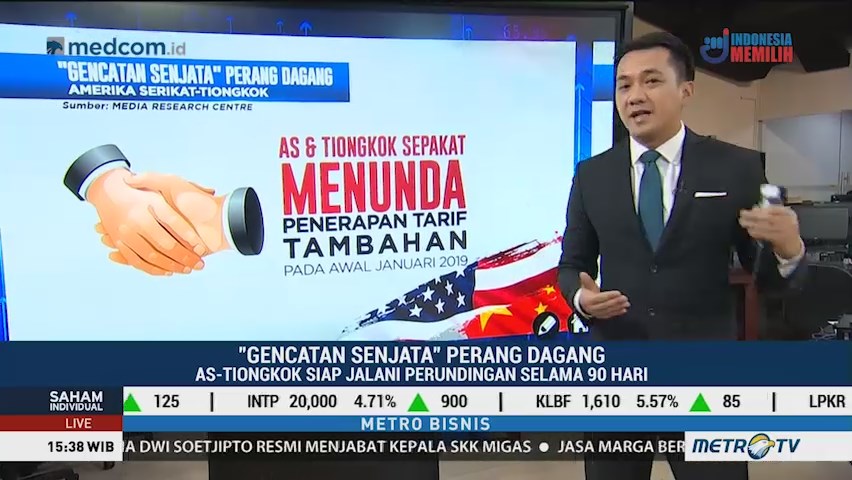 'Gencatan Senjata' Perang Dagang AS-Tiongkok