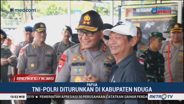 Prajurit TNI dan Polri Dikerahkan ke Nduga