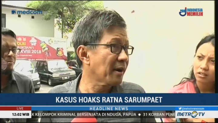 Rocky Gerung Penuhi Panggilan Polisi Terkait Hoaks Ratna