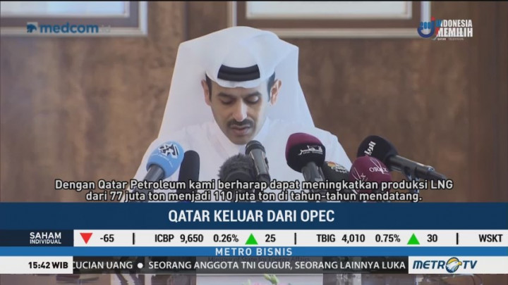 Qatar Putuskan Keluar dari OPEC Per Januari 2019