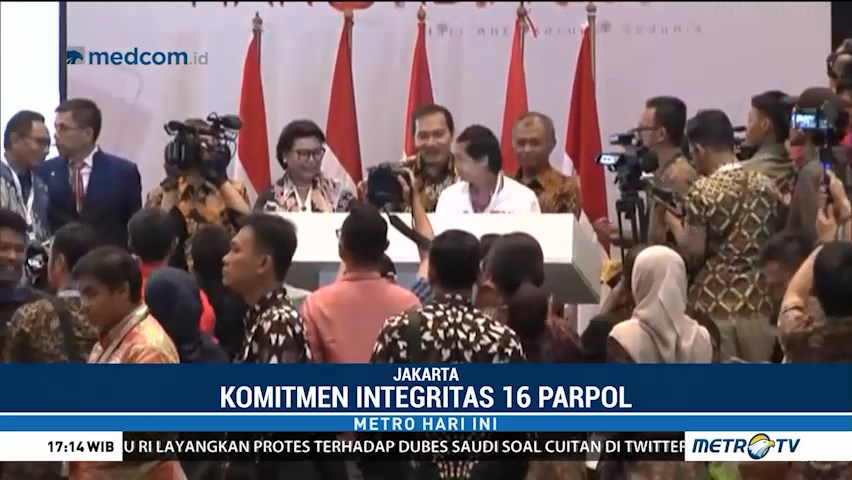 KPK Minta Parpol Komitmen Tegakkan Integritas
