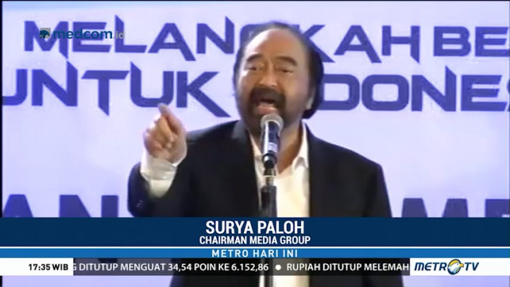 Surya Paloh Tegaskan Komitmen Metro TV Jadi Benteng Persatuan RI