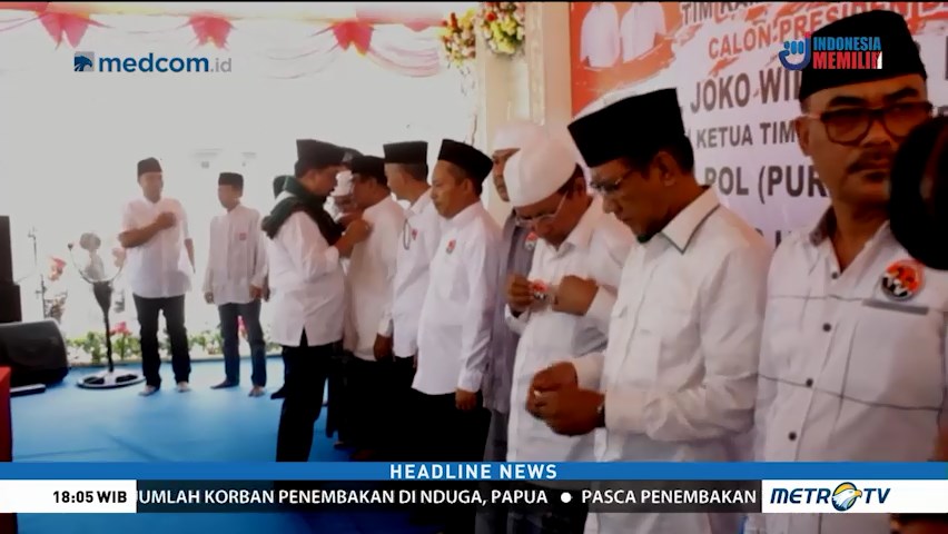 Ponpes Al Muhajirin Dukung Jokowi-Ma'ruf