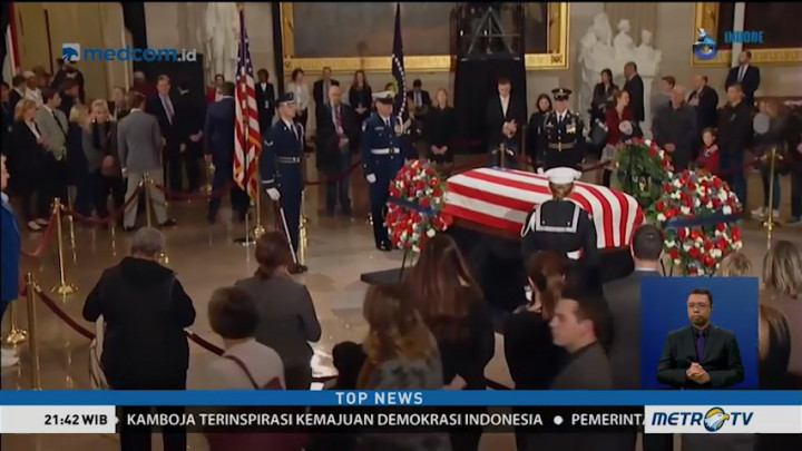 Penghormatan Terakhir untuk George H.W. Bush