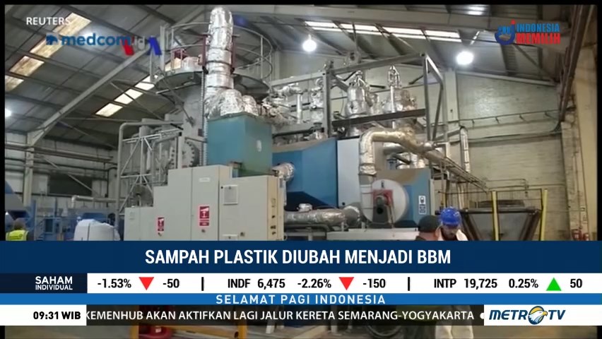 Teknologi Mengubah Sampah Plastik Jadi BBM