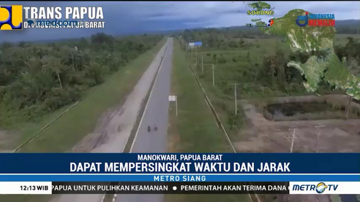 Trans Papua Pangkas Biaya Distribusi Kebutuhan Pokok