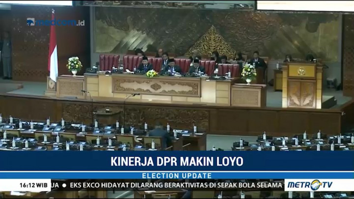 Kinerja DPR Dinilai Makin Loyo