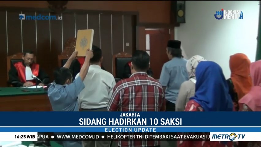 Caleg Gerindra Jalani Sidang Pelanggaran Kampanye