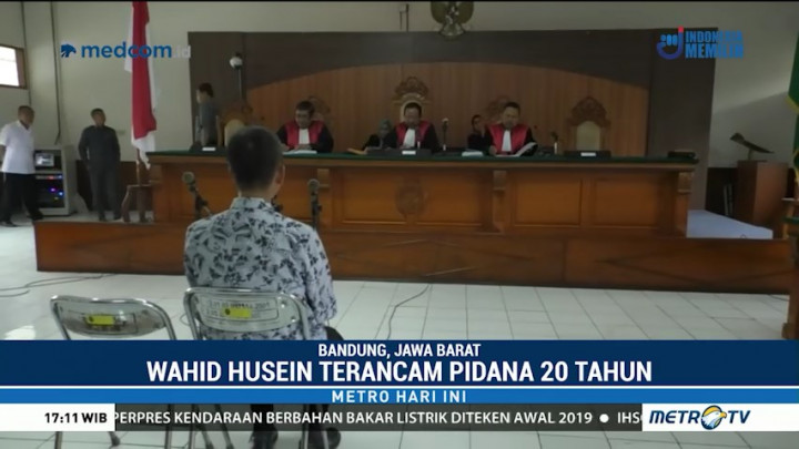 Mantan Kalapas Sukamiskin Didakwa 20 Tahun Penjara