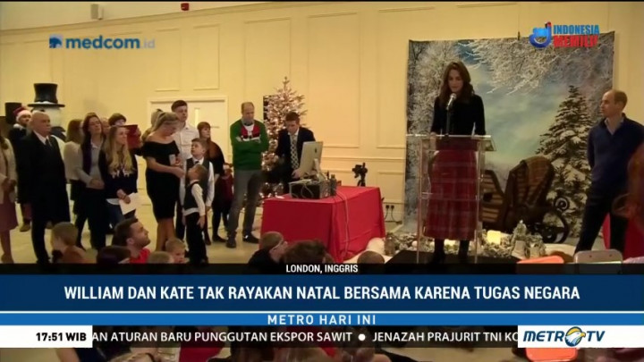 Persiapan Natal ala Kate Middleton