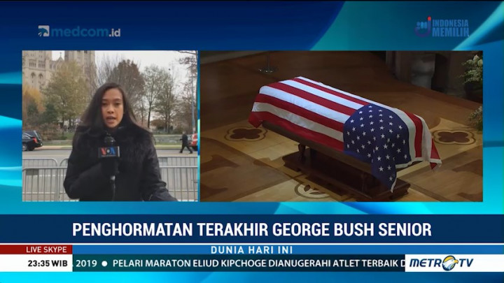 Misa Pemakaman George Bush Senior