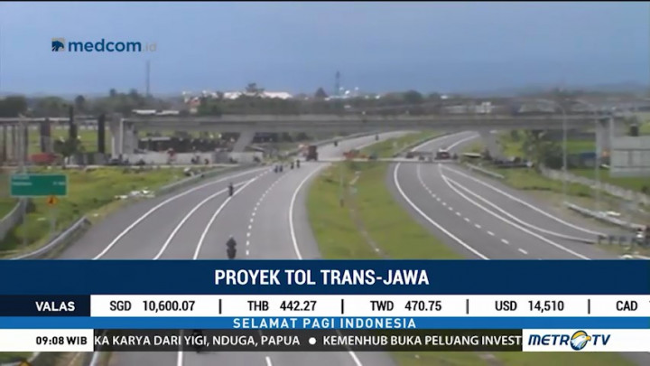 Tol Trans Jawa Siap Beroperasi Libur Natal Tahun Ini