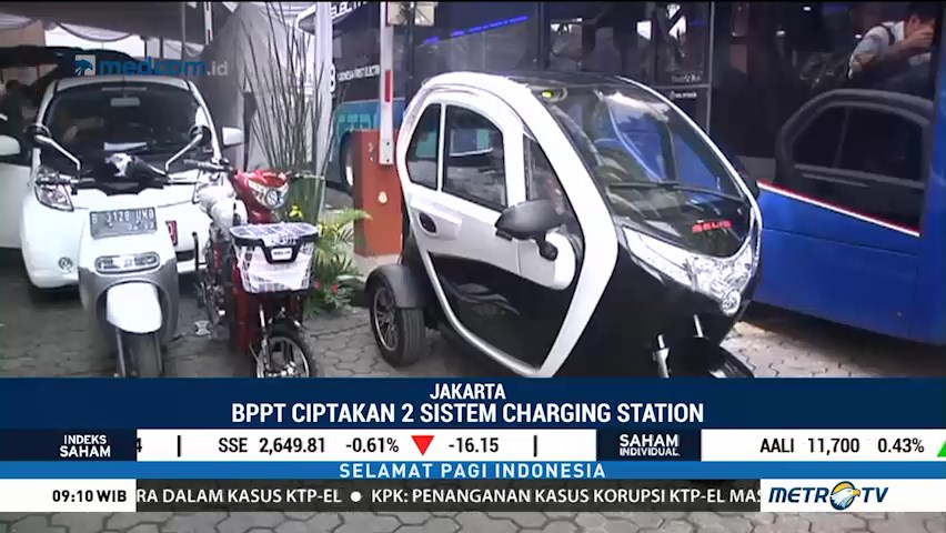 BPPT Kembangkan Fasilitas Pendukung Kendaraan Listrik
