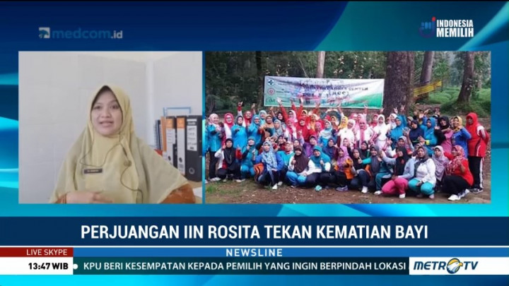 Perjuangan Iin Rosita Turunkan Angka Kematian Bayi