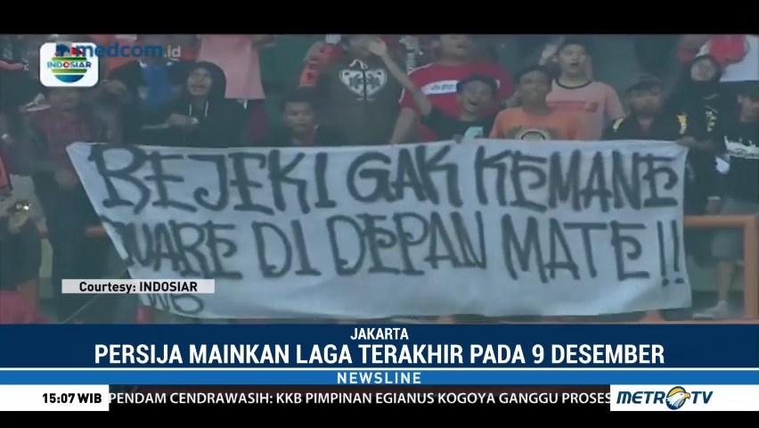 Persija vs Mitra Kukar Dipastikan Berlangsung di GBK