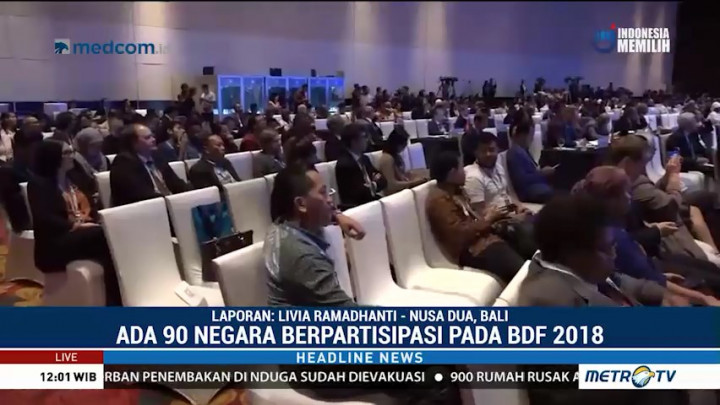 90 Negara Berpartisipasi dalam Bali Democracy Forum 2018