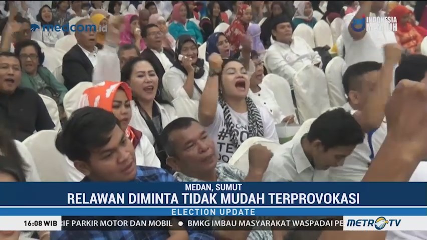 Relawan Nusantara Bangkit Sumut Deklarasi Dukung Jokowi-Ma'ruf