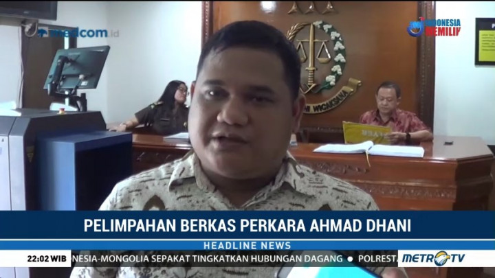 Berkas Perkara Ahmad Dhani Dilimpahkan ke Kejati Jatim