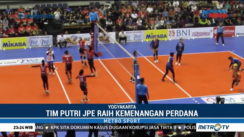 Tim Putri JPE Tuai Kemenangan di Laga Perdana