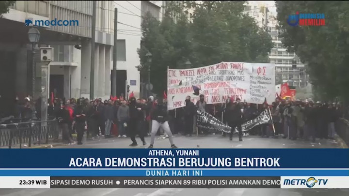 Peringatan 10 Tahun Alexandros Grigoropoulos Berujung Bentrok