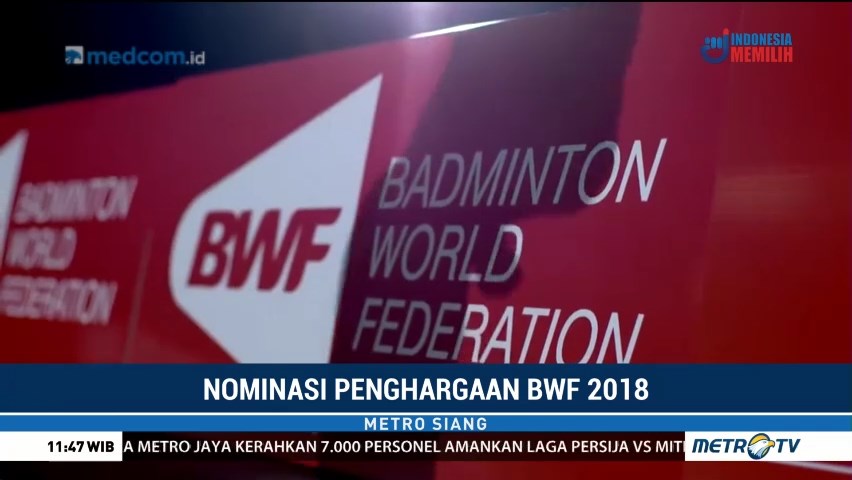 Nominasi BWF Player of the Year 2018