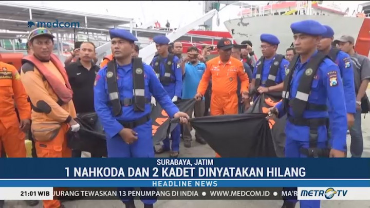 Basarnas Evakuasi Tiga Jenazah Korban KM Gerbang Samudra