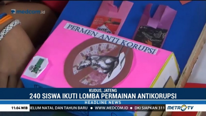 240 Pelajar di Kudus Ikuti Lomba Permainan Antikorupsi