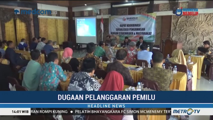 Bawaslu Jateng Terima 60 Laporan Dugaan Pelanggaran Pemilu