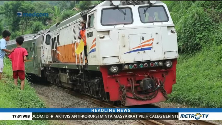 Jalur Kereta di Bojongkoneng Bisa Dilalui Kembali