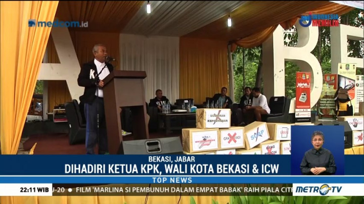 Pemkot Bekasi Bersama KPK & ICW Peringati Hari Antikorupsi