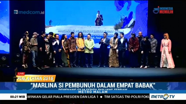 Film 'Marlina Si Pembunuh dalam 4 Babak' Borong 10 Piala Citra