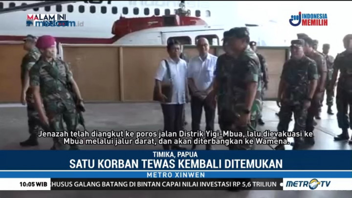 Satu Korban Penembakan di Papua Ditemukan
