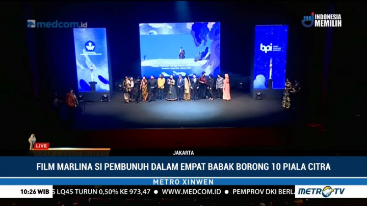 Film 'Marlina Si Pembunuh dalam 4 Babak' Borong Piala Citra