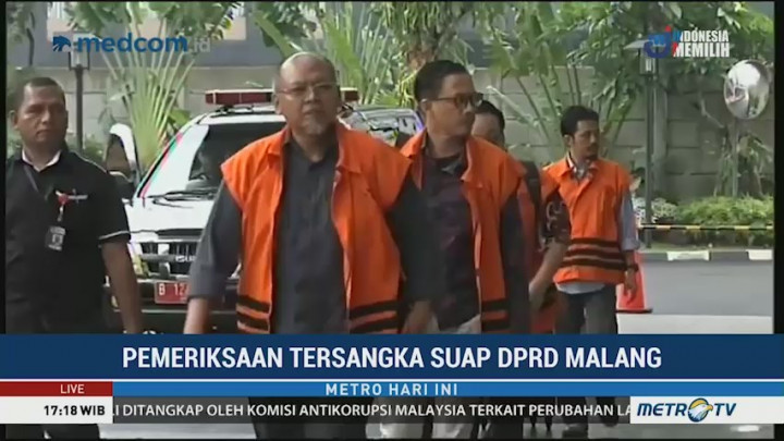 KPK Kembali Periksa 9 Anggota DPRD Malang