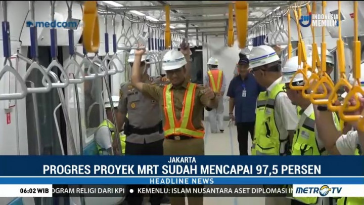 Anies Jajal MRT Rute Bundaran HI-Lebak Bulus