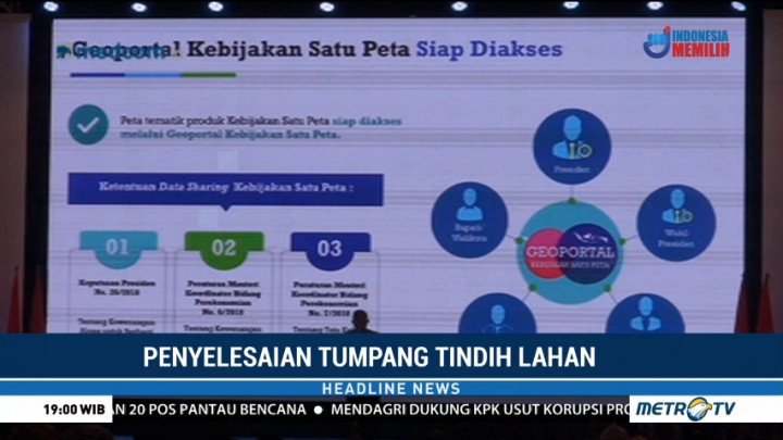 Jokowi Minta Pemilik Lahan tak Perlu Khawatir Kebijakan Satu Peta