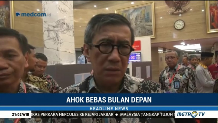 Ahok Bakal Bebas Januari 2019 Jika Dapat Remisi Natal