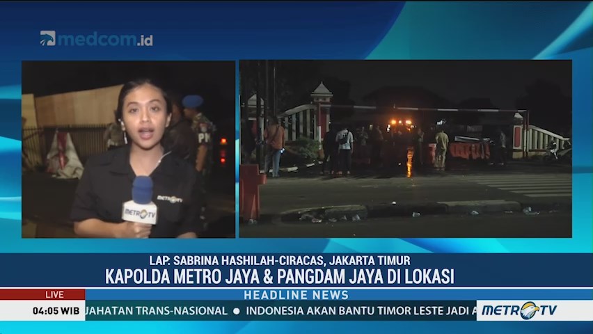 Tahanan Polsek Ciracas Dipindah ke Polda Metro Jaya