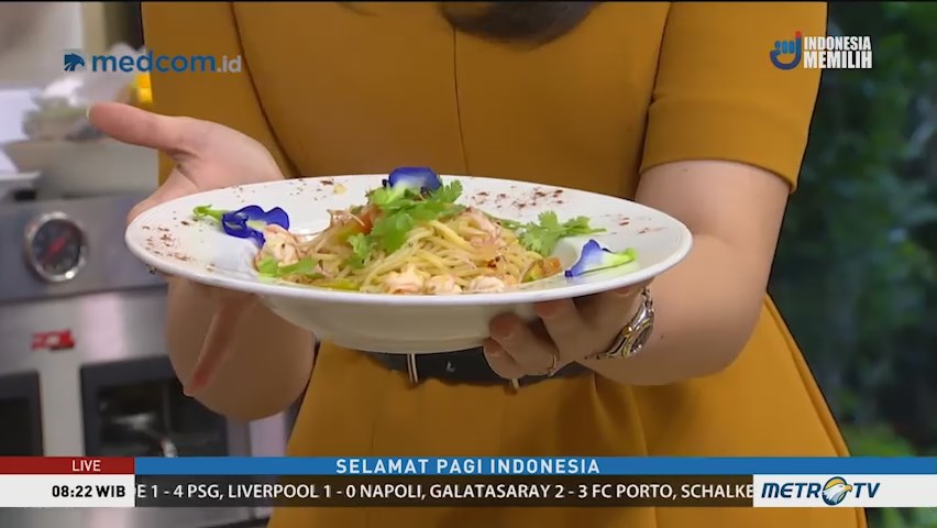 Resep Pasta Udang Kecombrang