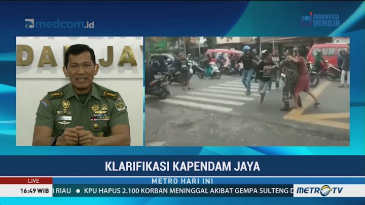 Kapendam Jaya Masih Selidiki Keterlibatan TNI di Ciracas