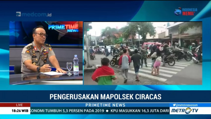 Polisi Terus Selidiki Pelaku Perusakan Polres Ciracas