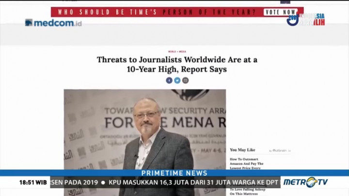 Empat Jurnalis Masuk Daftar Person of the Year Majalah TIME