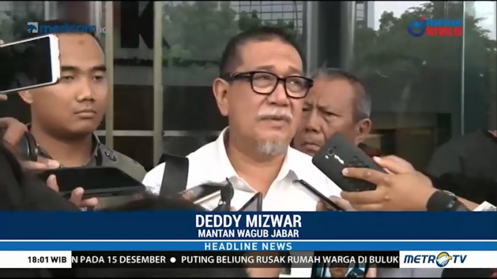 Deddy Mizwar Dicecar 31 Pertanyaan oleh Penyidik