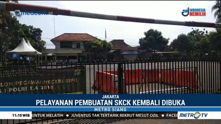 Pelayanan di Polsek Ciracas Kembali Normal