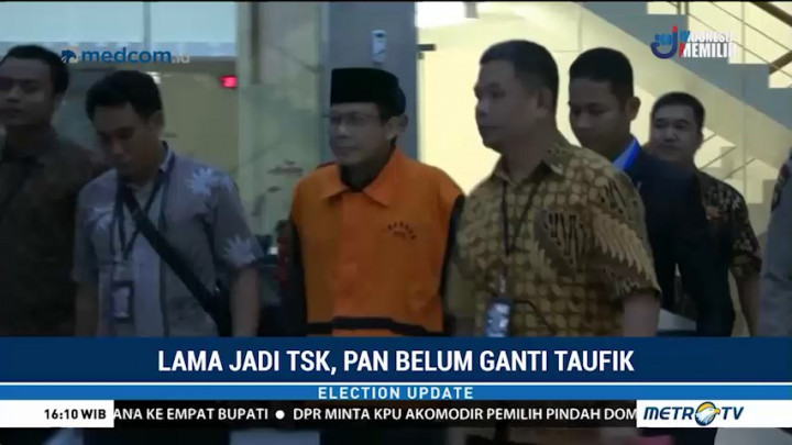 Mendekam di Penjara, Taufik Masih Menjabat Pimpinan DPR