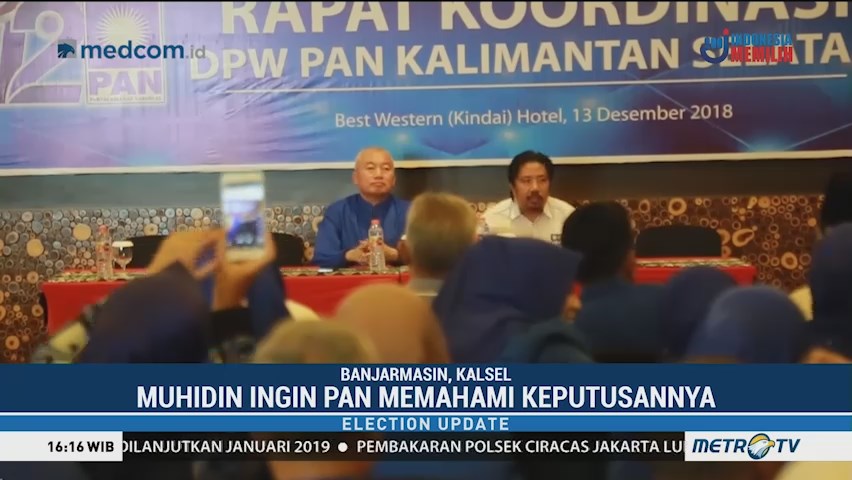 Dipecat PAN, Muhidin Tetap Dukung Jokowi