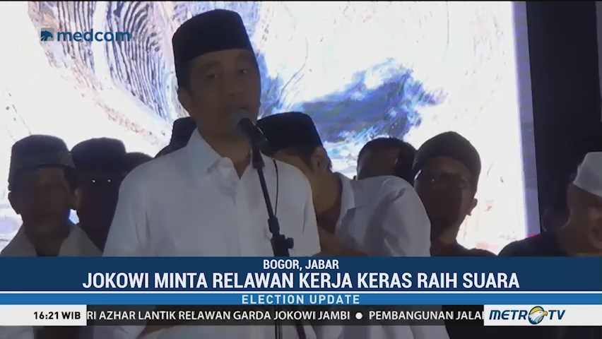 Jokowi Siap Menang di Bogor